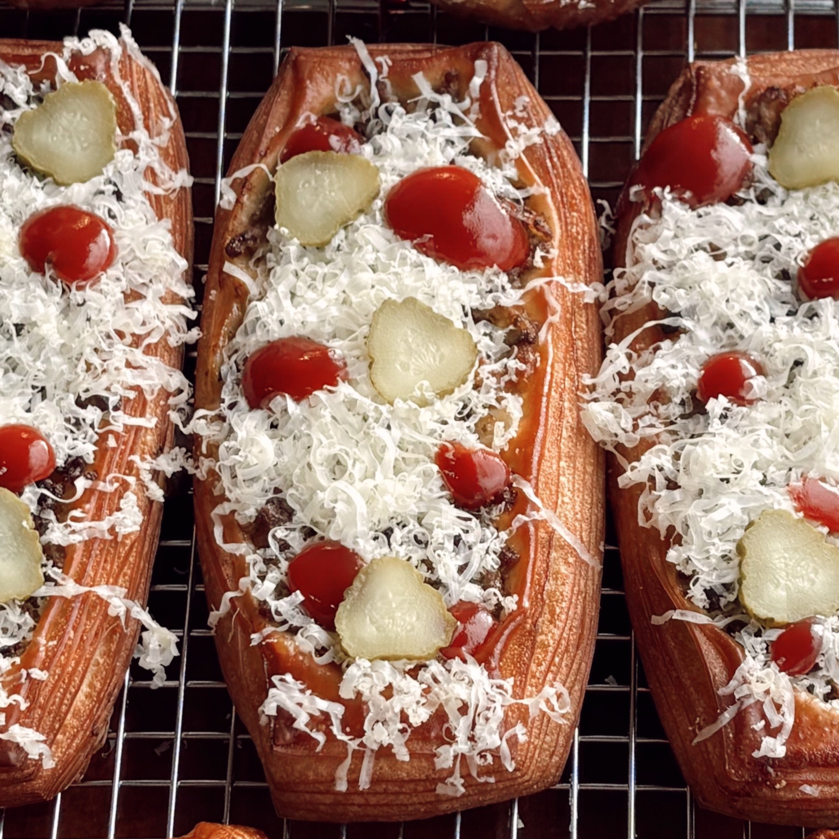 Cheeseburger Danish | Amann Patisserie